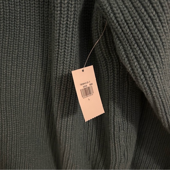 Old Navy Teal Button Down Cardigan Sweater - Picture 4 of 5